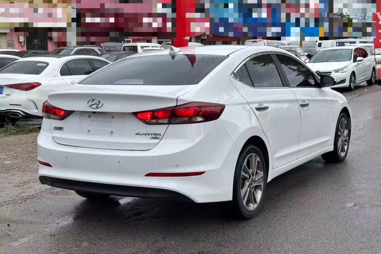 Used Hyundai Elantra (6th Generation / Lingdong) 2016 1.6L Automatic ZhiXuan – Elite Version Rear Right 45 Deg