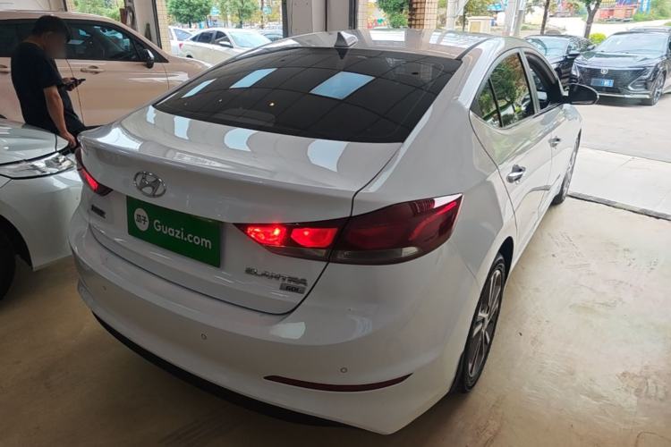 Used Hyundai Elantra (6th Generation / Lingdong) 2016 1.6L Automatic ZhiXuan – Elite Version Rear Right 45 Deg