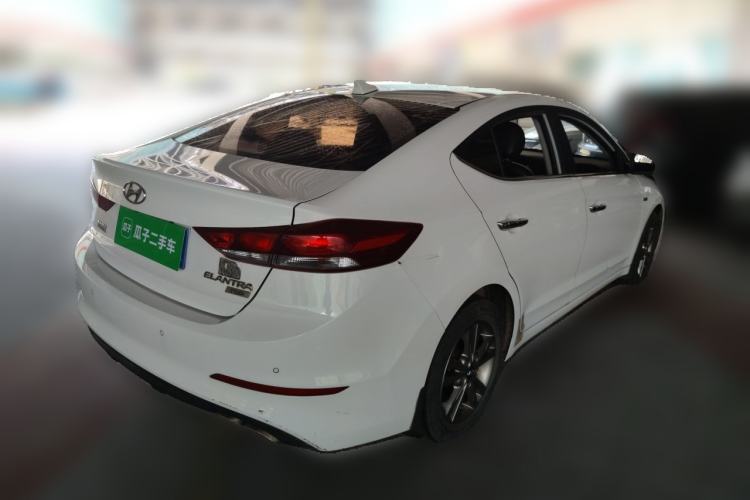 Used Hyundai Elantra (6th Generation / Lingdong) 2016 1.4T Dual-Clutch Xuan Dong · Dynamic Version Rear Right 45 Deg