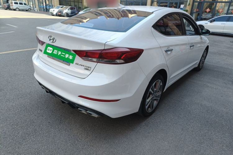 Used Hyundai Elantra (6th Generation / Lingdong) 2016 1.6L Automatic ZhiXuan – Elite Version Rear Right 45 Deg