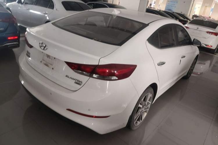 Used Hyundai Elantra (6th Generation / Lingdong) 2016 1.6L Automatic ZhiXuan – Elite Version Rear Right 45 Deg