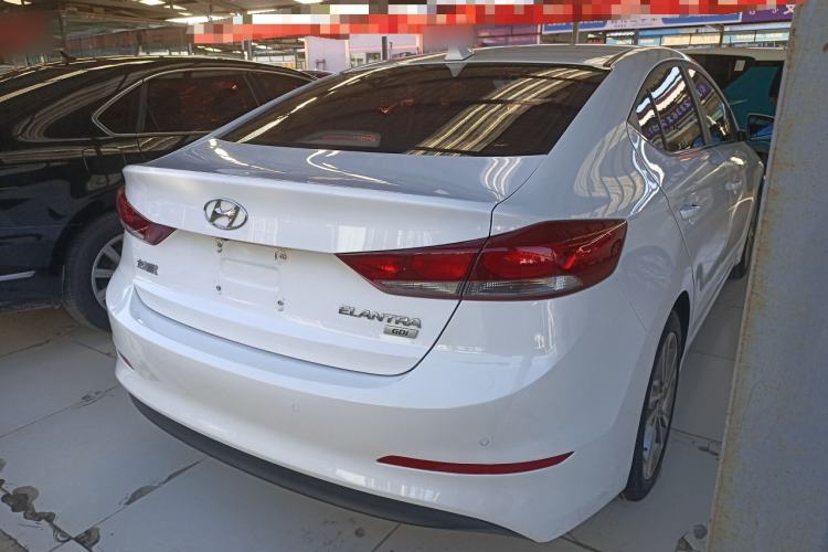 Used Hyundai Elantra (6th Generation / Lingdong) 2016 1.6L Automatic ZhiXuan – Elite Version Rear Right 45 Deg