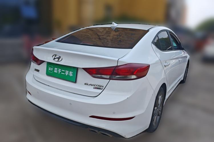 Used Hyundai Elantra (6th Generation / Lingdong) 2016 1.4T Dual-Clutch Xuan Dong · Dynamic Version Rear Right 45 Deg