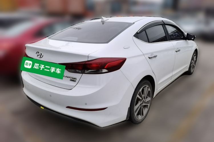 Used Hyundai Elantra (6th Generation / Lingdong) 2016 1.6L Automatic ZhiXuan – Elite Version Rear Right 45 Deg