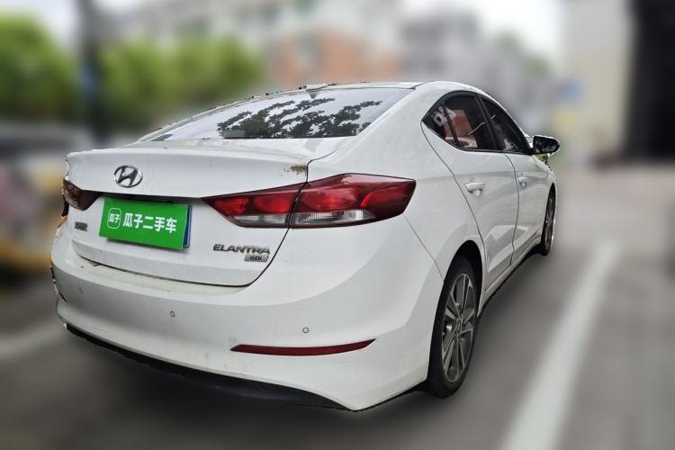 Used Hyundai Elantra (6th Generation / Lingdong) 2016 1.6L Automatic ZhiXuan – Elite Version Rear Right 45 Deg