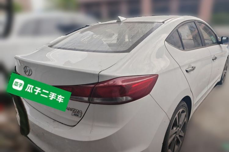 Used Hyundai Elantra (6th Generation / Lingdong) 2016 1.6L Automatic ZhiXuan – Elite Version Rear Right 45 Deg