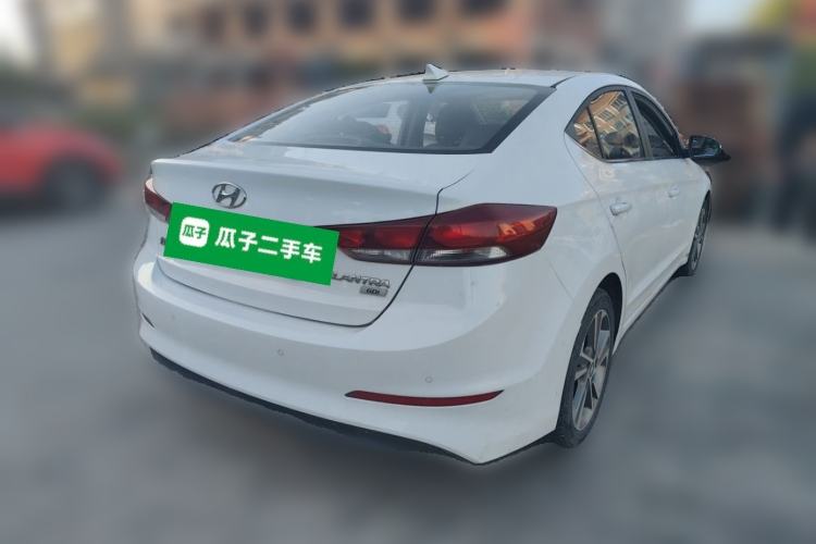 Used Hyundai Elantra (6th Generation / Lingdong) 2016 1.6L Automatic ZhiXuan – Elite Version Rear Right 45 Deg