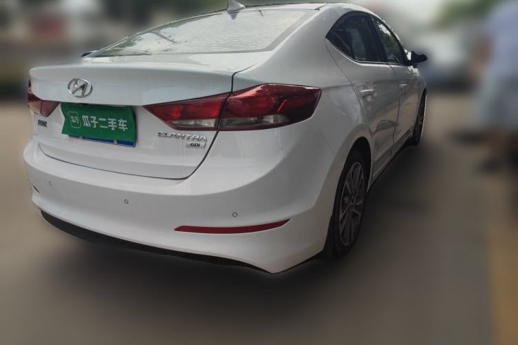 Used Hyundai Elantra (6th Generation / Lingdong) 2016 1.6L Automatic ZhiXuan – Elite Version Rear Right 45 Deg