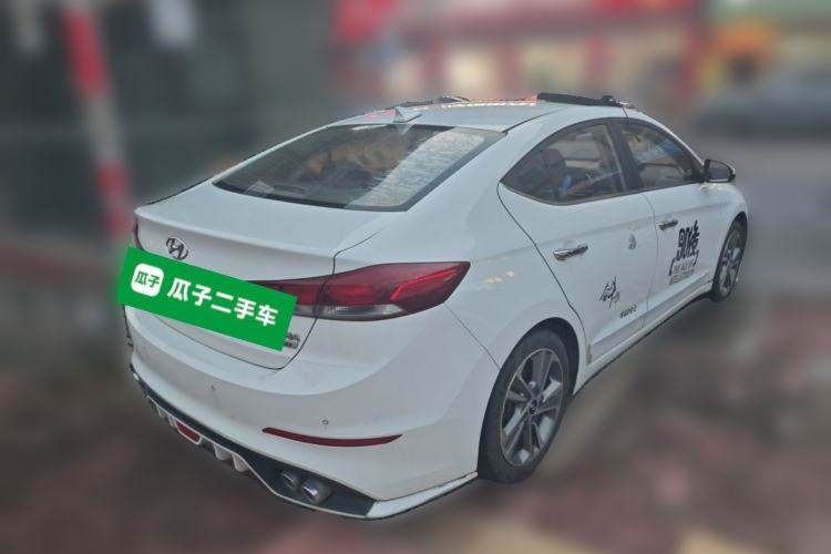 Used Hyundai Elantra (6th Generation / Lingdong) 2016 1.6L Automatic ZhiXuan – Elite Version Rear Right 45 Deg