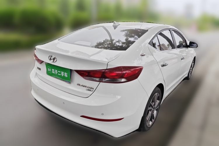 Used Hyundai Elantra (6th Generation / Lingdong) 2016 1.6L Automatic ZhiXuan – Elite Version Rear Right 45 Deg