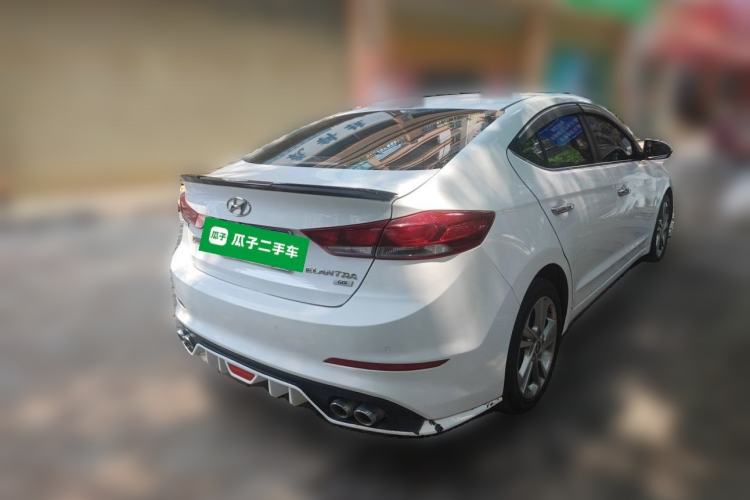 Used Hyundai Elantra (6th Generation / Lingdong) 2016 1.6L Automatic ZhiXuan – Elite Version Rear Right 45 Deg