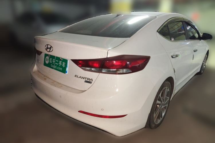Used Hyundai Elantra (6th Generation / Lingdong) 2016 1.6L Automatic ZhiXuan – Elite Version Rear Right 45 Deg
