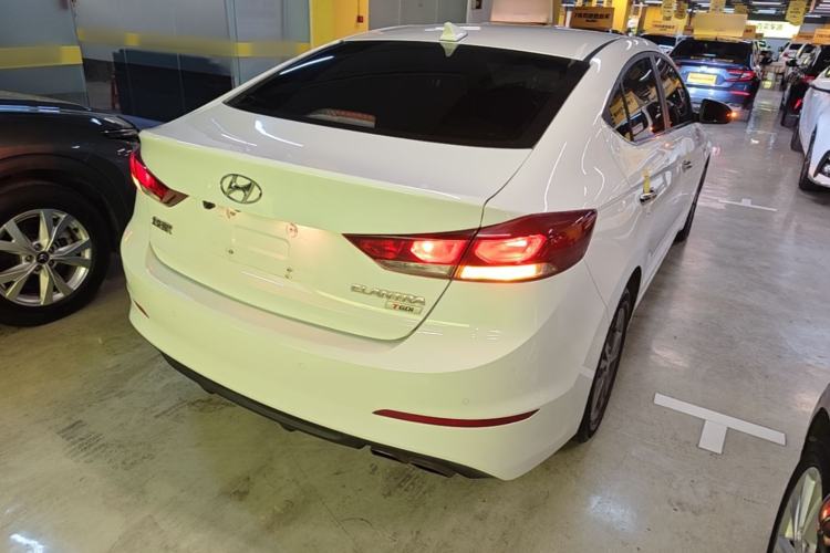 Used Hyundai Elantra (6th Generation / Lingdong) 2016 1.4T Dual-Clutch Xuan Dong · Dynamic Version Rear Right 45 Deg