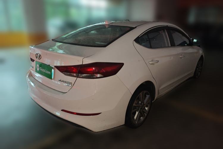 Used Hyundai Elantra (6th Generation / Lingdong) 2016 1.6L Automatic ZhiXuan – Elite Version Rear Right 45 Deg