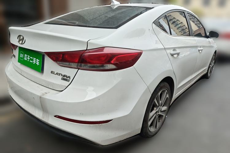 Used Hyundai Elantra (6th Generation / Lingdong) 2016 1.6L Automatic ZhiXuan – Elite Version Rear Right 45 Deg