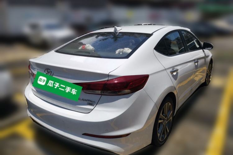 Used Hyundai Elantra (6th Generation / Lingdong) 2016 1.6L Automatic ZhiXuan – Elite Version Rear Right 45 Deg