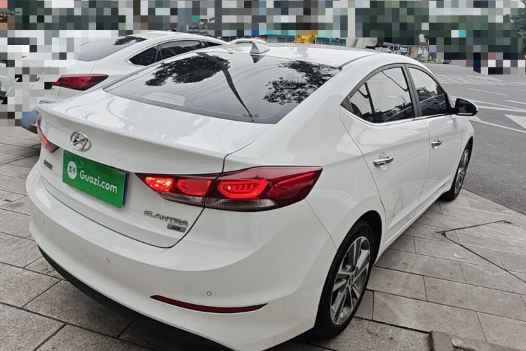 Used Hyundai Elantra (6th Generation / Lingdong) 2016 1.6L Automatic ZhiXuan · Luxury Version Rear Right 45 Deg