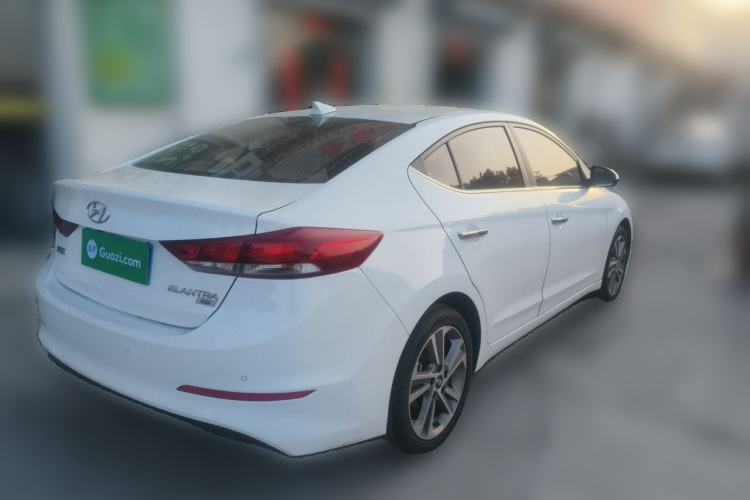 Used Hyundai Elantra (6th Generation / Lingdong) 2016 1.6L Automatic ZhiXuan – Elite Version Rear Right 45 Deg