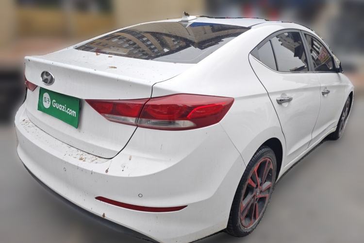 Used Hyundai Elantra (6th Generation / Lingdong) 2016 1.6L Automatic ZhiXuan – Elite Version Rear Right 45 Deg