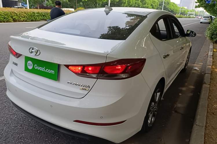 Used Hyundai Elantra (6th Generation / Lingdong) 2016 1.6L Automatic ZhiXuan – Elite Version Rear Right 45 Deg