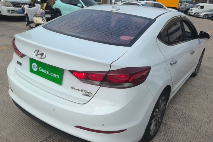 Used Hyundai Elantra (6th Generation / Lingdong) 2016 1.6L Automatic ZhiXuan – Elite Version Rear Right 45 Deg