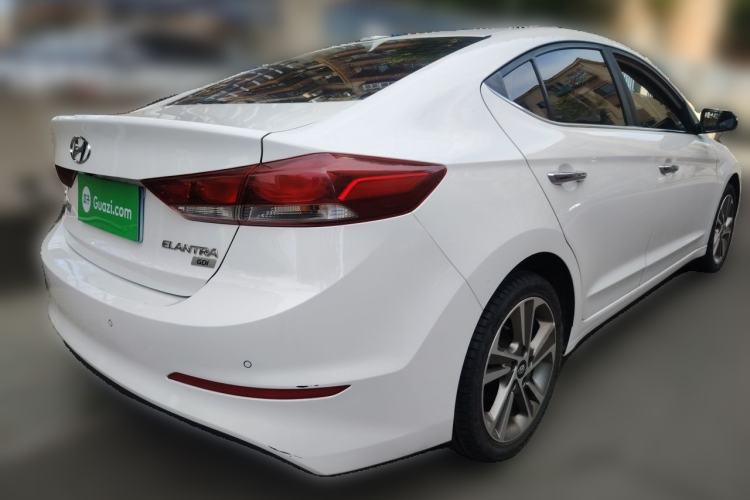 Used Hyundai Elantra (6th Generation / Lingdong) 2016 1.6L Automatic ZhiXuan – Elite Version Rear Right 45 Deg