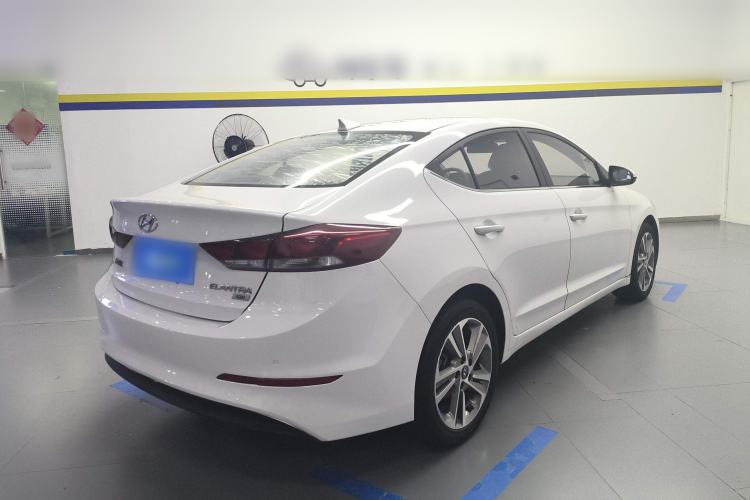 Used Hyundai Elantra (6th Generation / Lingdong) 2016 1.6L Automatic ZhiXuan – Elite Version Rear Right 45 Deg