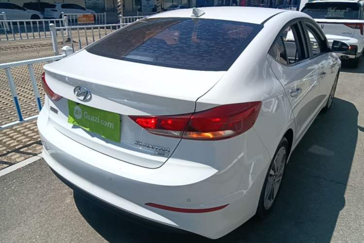 Used Hyundai Elantra (6th Generation / Lingdong) 2016 1.6L Automatic ZhiXuan – Elite Version Rear Right 45 Deg