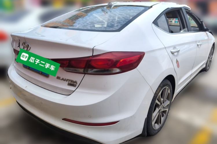 Used Hyundai Elantra (6th Generation / Lingdong) 2016 1.6L Automatic ZhiXuan – Elite Version Rear Right 45 Deg