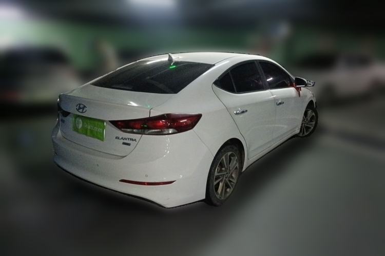 Used Hyundai Elantra (6th Generation / Lingdong) 2016 1.6L Automatic ZhiXuan – Elite Version Rear Right 45 Deg