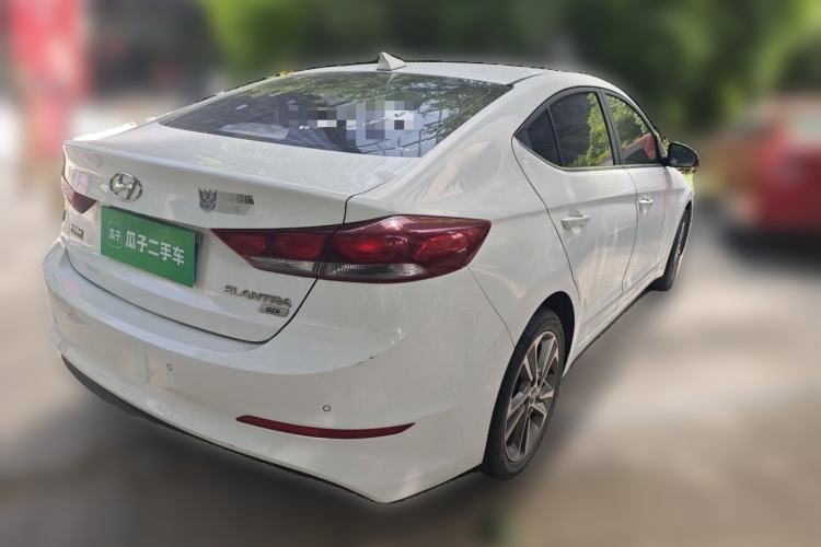 Used Hyundai Elantra (6th Generation / Lingdong) 2016 1.6L Automatic ZhiXuan – Elite Version Rear Right 45 Deg