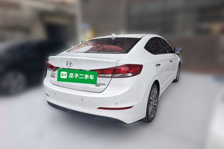 Used Hyundai Elantra (6th Generation / Lingdong) 2016 1.6L Automatic ZhiXuan – Elite Version Rear Right 45 Deg