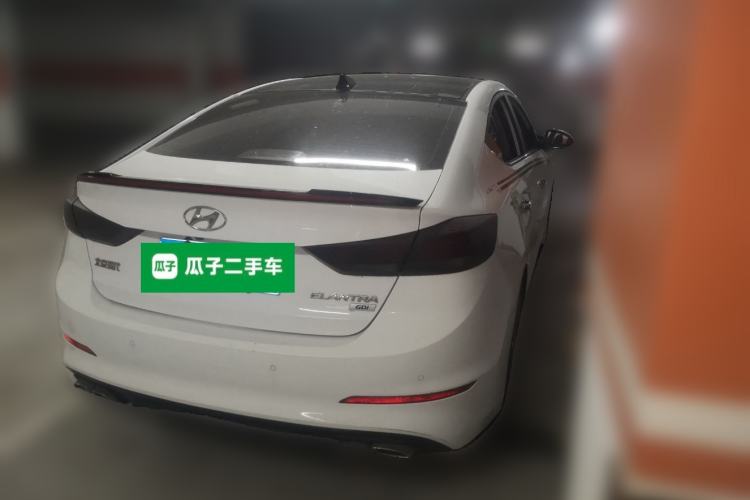 Used Hyundai Elantra (6th Generation / Lingdong) 2016 1.6L Automatic ZhiXuan – Elite Version Rear Right 45 Deg