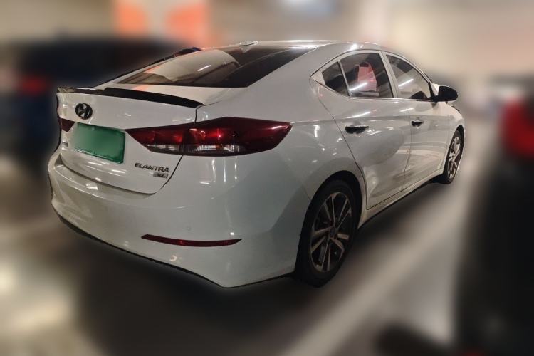 Used Hyundai Elantra (6th Generation / Lingdong) 2016 1.6L Automatic ZhiXuan – Elite Version Rear Right 45 Deg