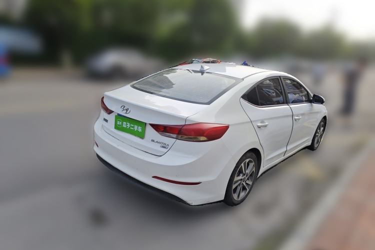 Used Hyundai Elantra (6th Generation / Lingdong) 2016 1.6L Automatic ZhiXuan – Elite Version Rear Right 45 Deg