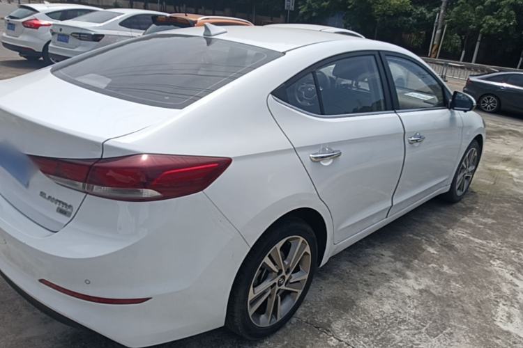 Used Hyundai Elantra (6th Generation / Lingdong) 2016 1.6L Automatic ZhiXuan – Elite Version Rear Right 45 Deg