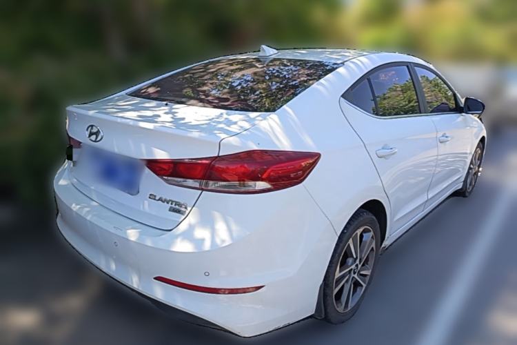 Used Hyundai Elantra (6th Generation / Lingdong) 2016 1.6L Automatic ZhiXuan – Elite Version Rear Right 45 Deg