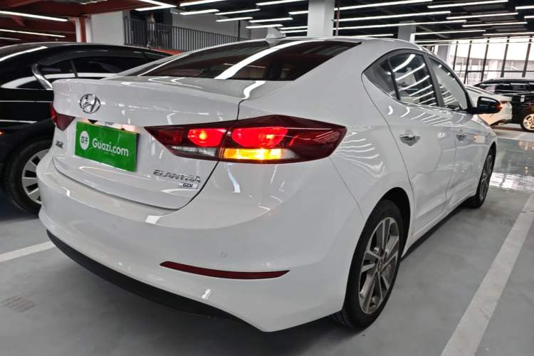 Used Hyundai Elantra (6th Generation / Lingdong) 2016 1.6L Automatic ZhiXuan – Elite Version Rear Right 45 Deg
