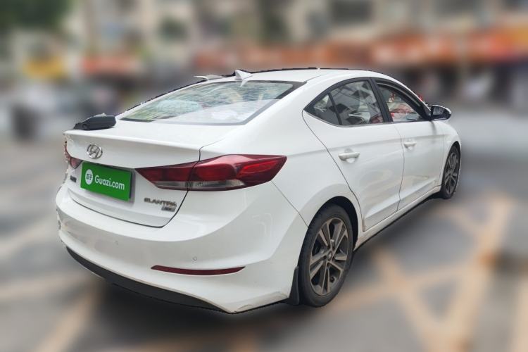 Used Hyundai Elantra (6th Generation / Lingdong) 2016 1.6L Automatic ZhiXuan – Elite Version Rear Right 45 Deg