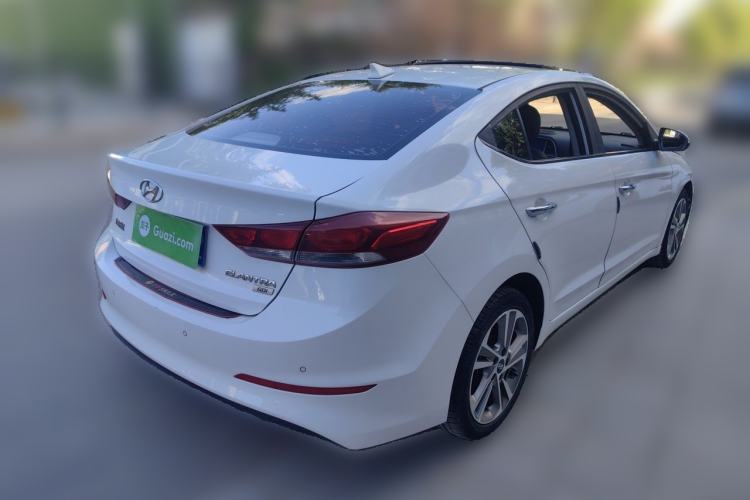 Used Hyundai Elantra (6th Generation / Lingdong) 2016 1.6L Automatic ZhiXuan – Elite Version Rear Right 45 Deg
