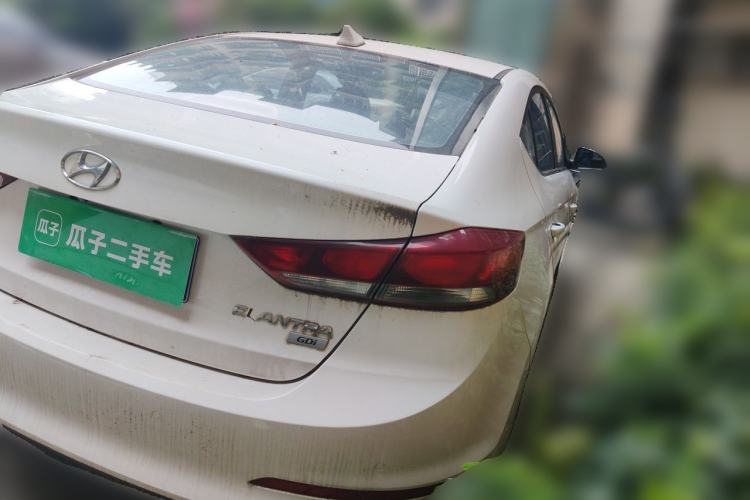 Used Hyundai Elantra (6th Generation / Lingdong) 2016 1.6L Automatic ZhiXuan – Elite Version Rear Right 45 Deg