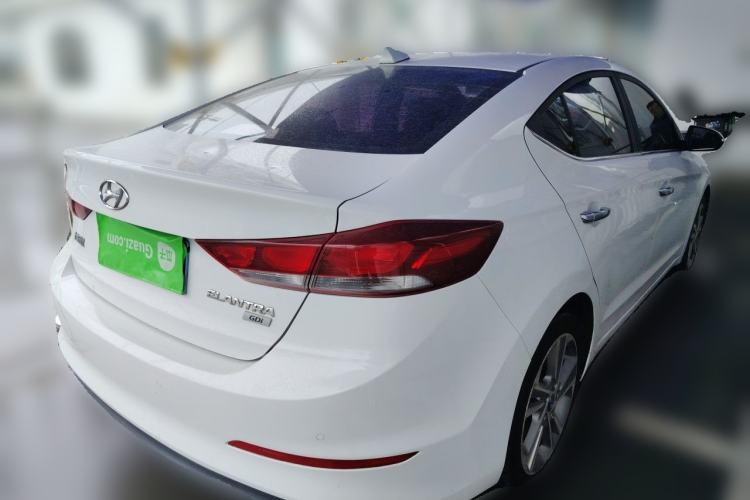 Used Hyundai Elantra (6th Generation / Lingdong) 2016 1.6L Automatic ZhiXuan – Elite Version Rear Right 45 Deg