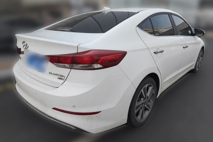 Used Hyundai Elantra (6th Generation / Lingdong) 2016 1.6L Automatic ZhiXuan – Elite Version Rear Right 45 Deg