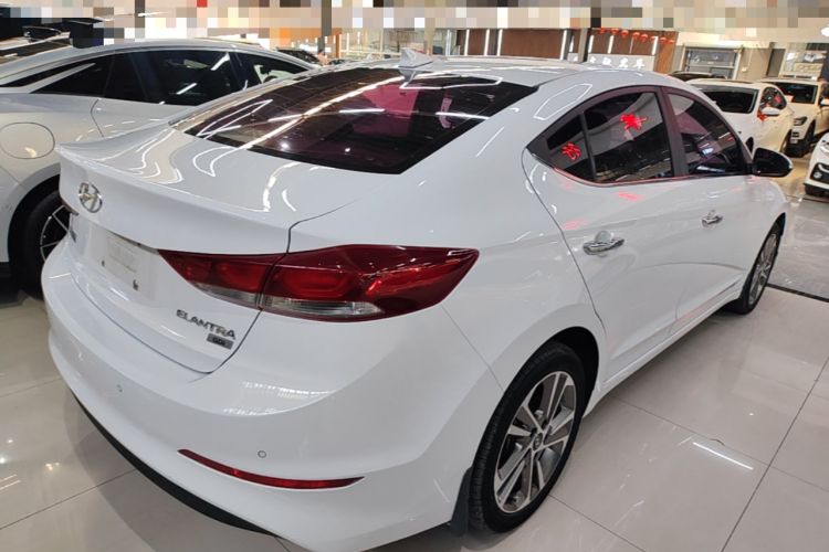 Used Hyundai Elantra (6th Generation / Lingdong) 2016 1.6L Automatic ZhiXuan – Elite Version Rear Right 45 Deg
