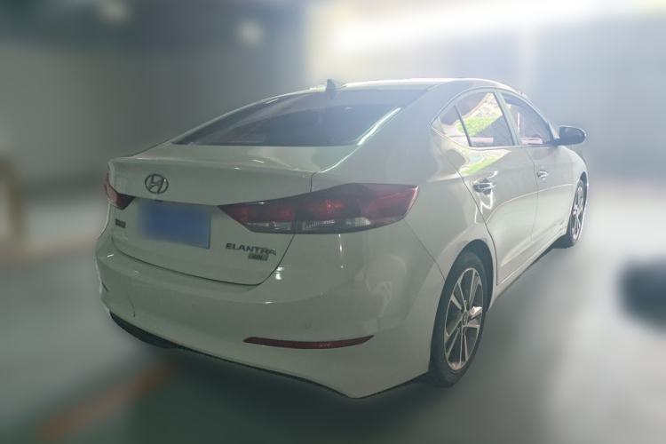 Used Hyundai Elantra (6th Generation / Lingdong) 2016 1.6L Automatic ZhiXuan – Elite Version Rear Right 45 Deg