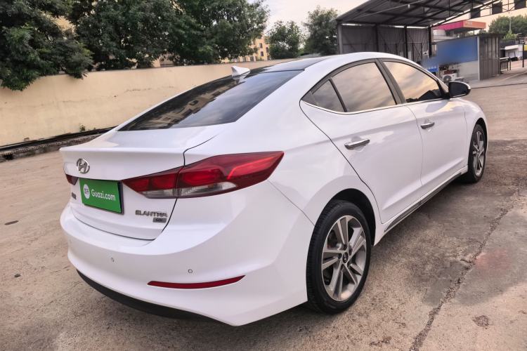 Used Hyundai Elantra (6th Generation / Lingdong) 2016 1.6L Automatic ZhiXuan – Elite Version Rear Right 45 Deg