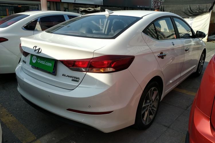 Used Hyundai Elantra (6th Generation / Lingdong) 2016 1.6L Automatic ZhiXuan – Elite Version Rear Right 45 Deg