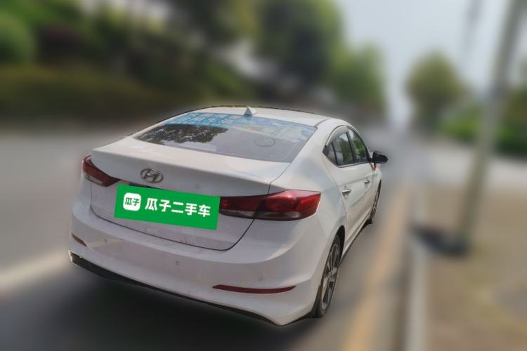Used Hyundai Elantra (6th Generation / Lingdong) 2016 1.6L Automatic ZhiXuan – Elite Version Rear Right 45 Deg