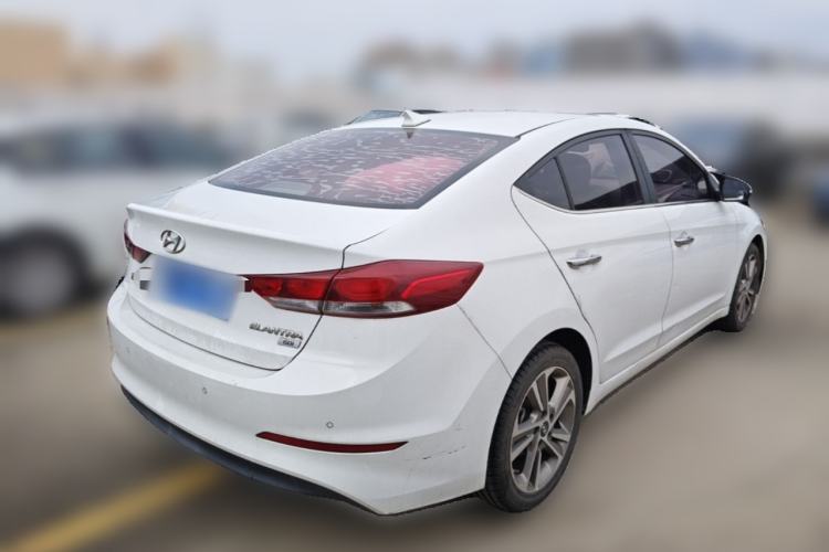 Used Hyundai Elantra (6th Generation / Lingdong) 2016 1.6L Automatic ZhiXuan – Elite Version Rear Right 45 Deg