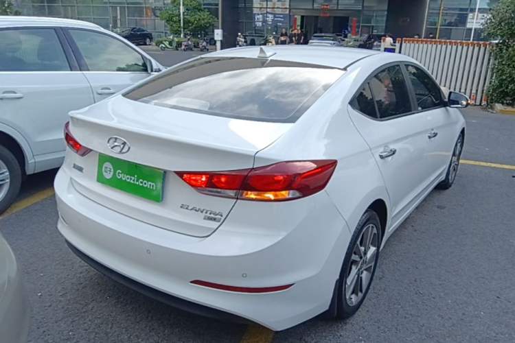 Used Hyundai Elantra (6th Generation / Lingdong) 2016 1.6L Automatic ZhiXuan – Elite Version Rear Right 45 Deg